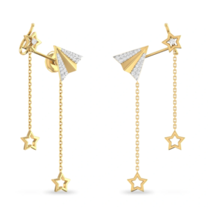 The Starway Travel Diamond Earrings